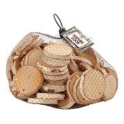 Wooden Discs with Hole, 500 grams