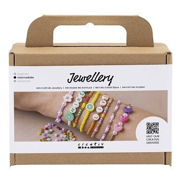 Mini-Kreativbox zur Herstellung von Schmuckarmbändern