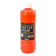 Textilfarbe Halbdeckende Textilfarbe – Neonorange, 500 ml