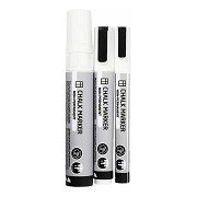 Chalk markers White, 3 pcs.