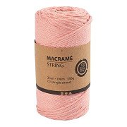 Macrame Koord - Roze, 198m
