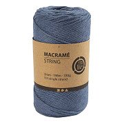 Macrame Cord - Blue, 198m
