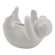 Terracotta Sloth Money Box, 6 pcs.