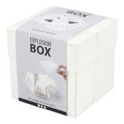 Explosionsbox Geschenkbox Off-White Set