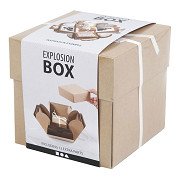 Explosion Box Geschenkdoos Naturel Set