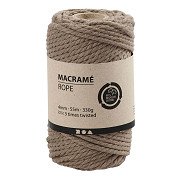 Macrame Cord Light Brown, 55m