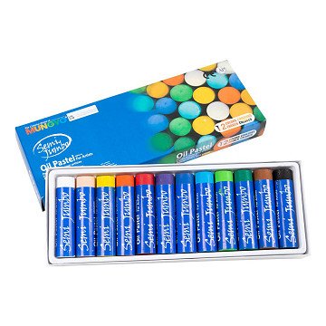 Mungyo Maxi Oil Pastel, 12pcs.