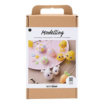Hobbyset Modellieren Osterfiguren basteln