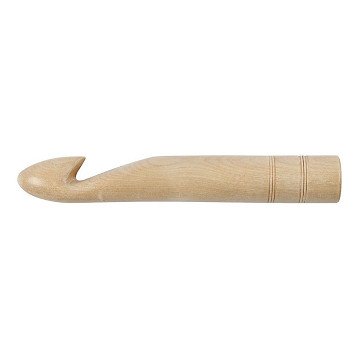 Häkelnadel aus Holz, 35 cm