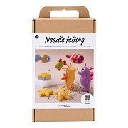 Needle Felted Sea Animals Hobby Set