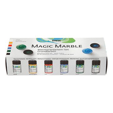 Magic Marble-Verf, 6x20ml