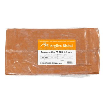 Roter Ton mit Schamotte, 10kg