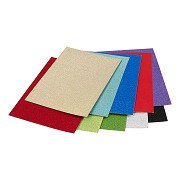 Glitter cardboard A4, 50 sheets