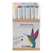 Drawing Pen Colors, 24 pcs.