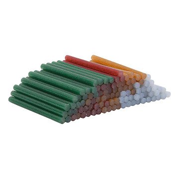 Glue sticks Gold/Green/Red/Silver, 100 pcs.