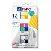 Fimo Effect Modeling Clay Various Colors, 12x25gram