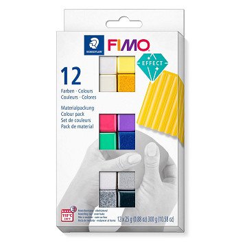Fimo Effect Modeling Clay Various Colors, 12x25gram