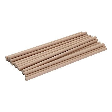 Unbleached Kraft Paper Straws, 250 pcs.