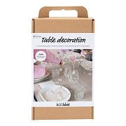 Hobby-Set Tischdekoration Pastellfarben