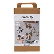 Starter-Hobby-Set zur Schmuckherstellung aus Ton