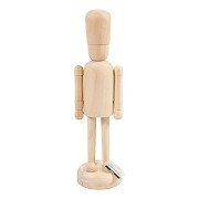 Wooden Figure on Foot, 45cm