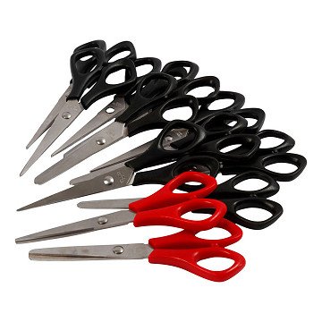 School Scissors Black Right and Left Handed