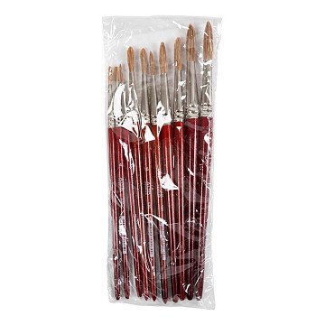 Watercolor Brushes, 10 pcs.