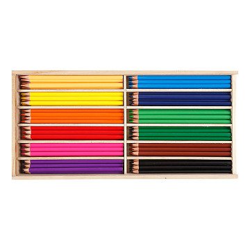 Colored Pencils Assorted Colors, 144pcs.