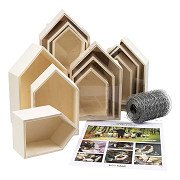 Kreatives Box-Insekten-Klassenzimmer-Set aus Holz