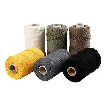 Macrame Cord Various Colours, 6x198m