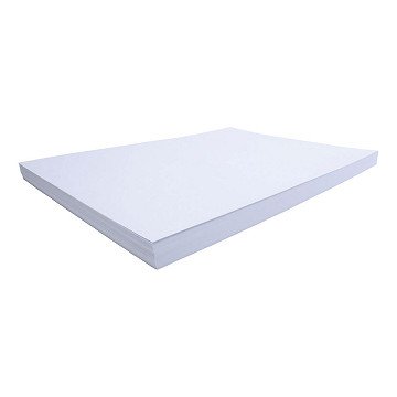 Colored Cardboard White 270gr, 100 Sheets