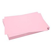 Colored Cardboard Light Pink 270gr, 100 Sheets