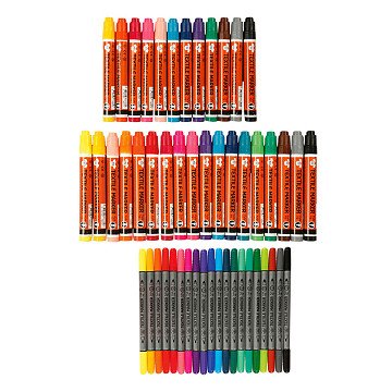 Textile markers Color, 50 pcs.