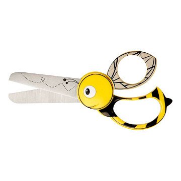 Fiskars Kinderschaar met Dierenmotief Bij - 13cm