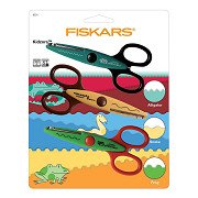 Fiskars Kidzors Kartelscharen Krokodil Slang Kikker- 3st.