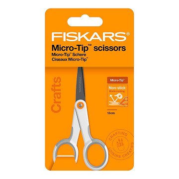 Fiskars Universalschere, antihaftbeschichtet, für Rechtshänder – 12 cm