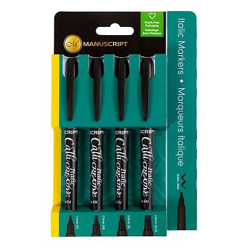 Calligraphy pens - 4 pcs.