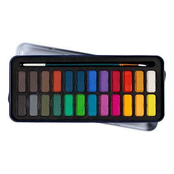 Aquarelset Diverse Kleuren - 24 Kleuren