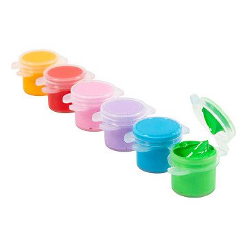 Plus Color Acrylverf Kleurrijk - 6x5ml.