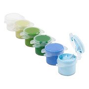 Plus Color Acrylverf Blauw en Groen Harmonie - 6x5ml.