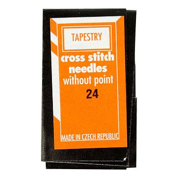 Borduurnaalden 36mm Lengte Oog 6mm Afm. 24 - 25st.