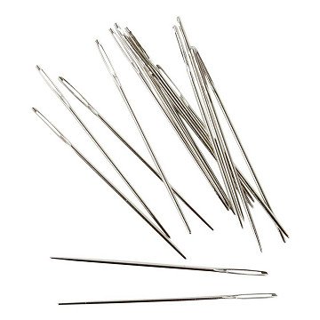 Borduurnaalden 36mm Lengte Oog 6mm Afm. 24 - 25st.