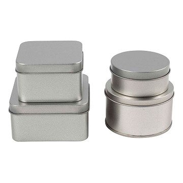 Cans Circle and Square - 4 pcs.