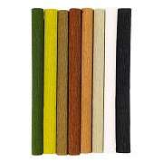Crepe Paper Natural - 8 pcs.