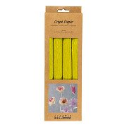 Crepepapier Lichtgroen - 4st.