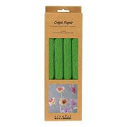 Crepepapier Groen - 4st.
