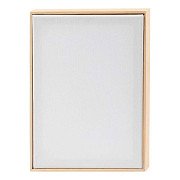 Keilrahmen, 280 g/m², 21 x 29,7 cm – Weiß