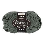 Katoengaren Afm 8/8 L: 80-85 M Grijs - 50gr.