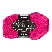 Katoengaren Afm 8/8 L: 80-85 M Roze - 50gr.