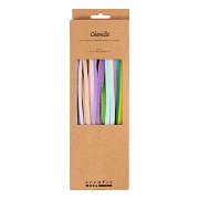 Chenille 6mm x 30cm Pastel Colors - 25 pcs.